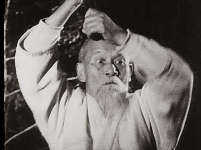 Les arts martiaux japonais un maître un dojo voie de Morihei Ueshiba