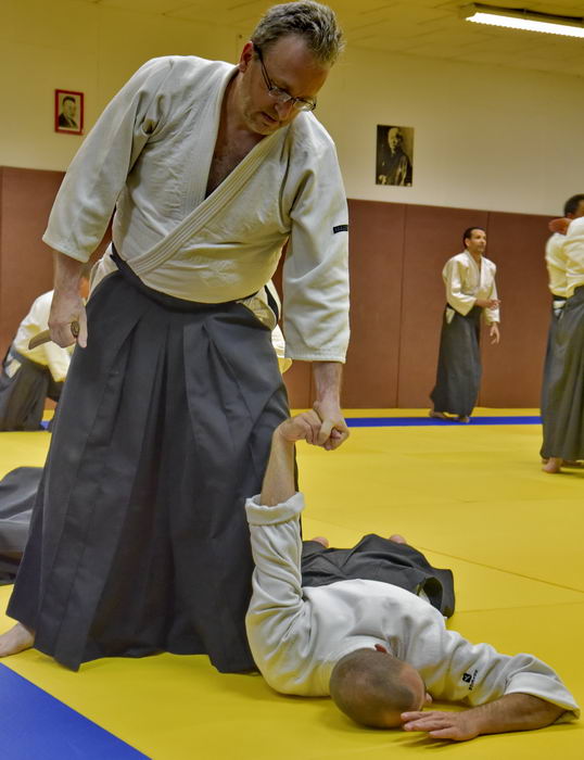 Aïkido Fabrice Vermot Desroches dojo de Sourcieux aikido un art martial de self défense