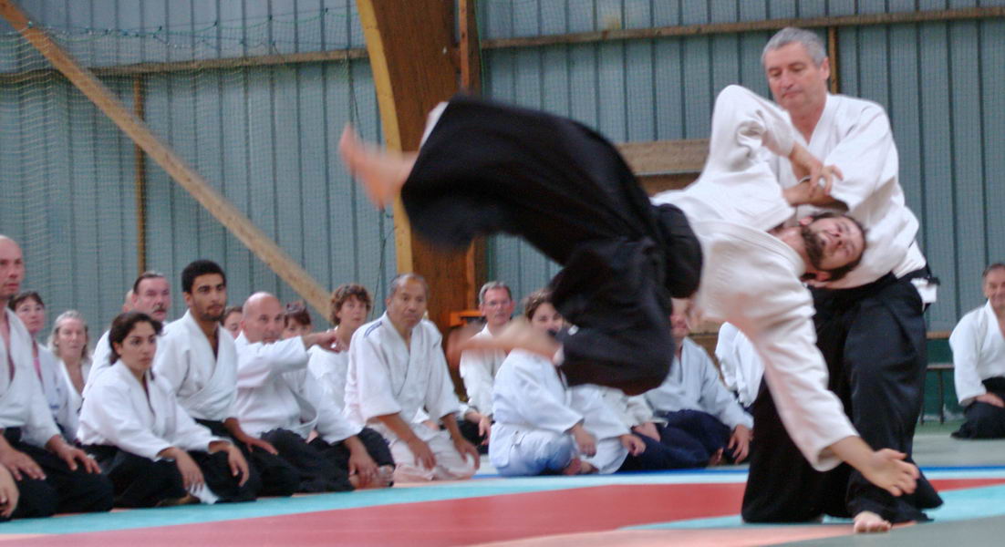 Aïkido dojo de Bourg en Bresse Ain 01 avec Alain Peyrache