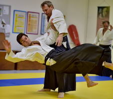 Aikido koshi nage de Lyon 69 Tassin